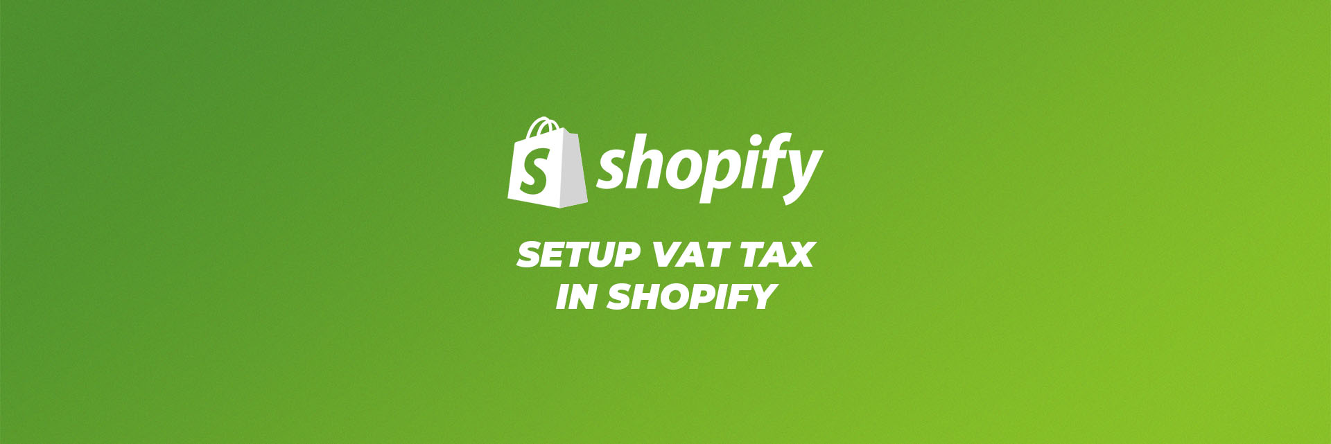 vat setup