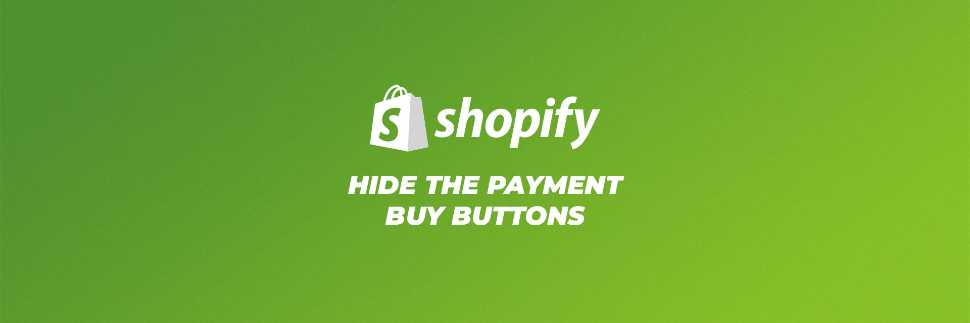 hide pay buttons how