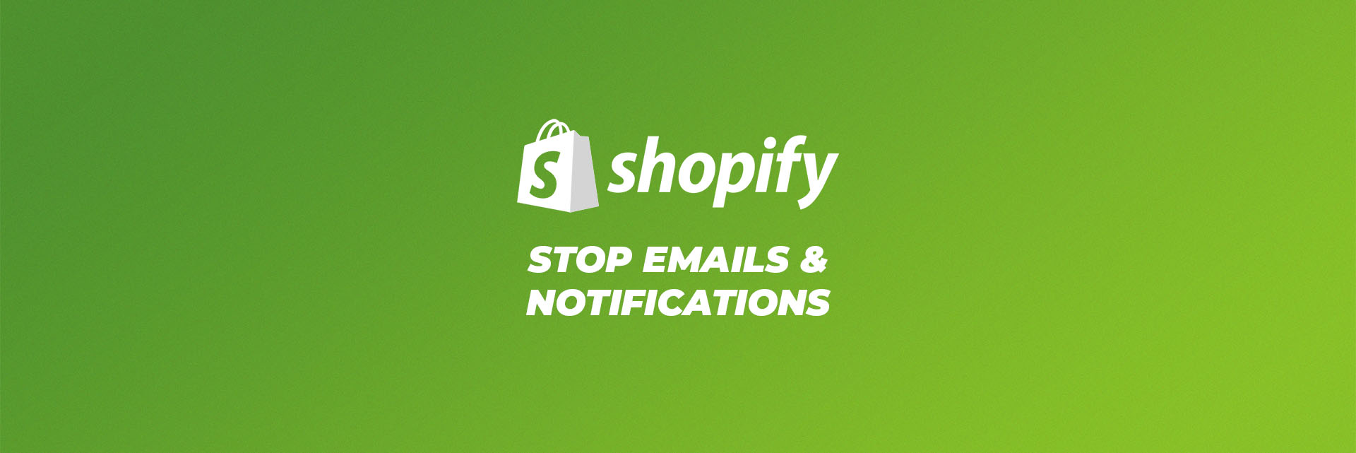 stop emails