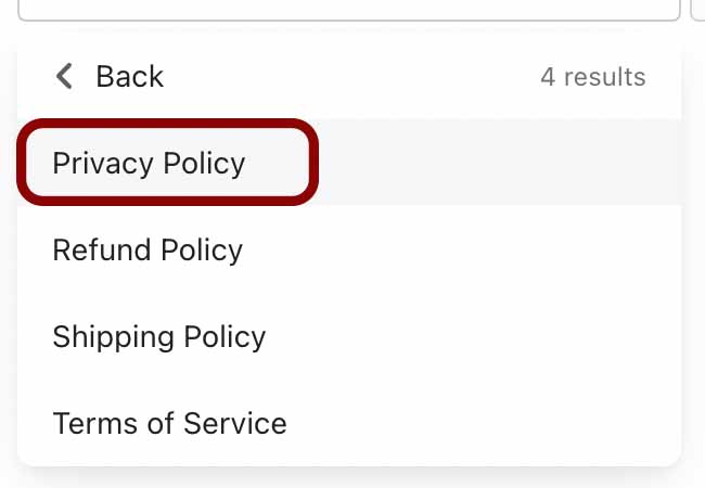 how-to-add-privacy-policy-to-shopify-free-templates