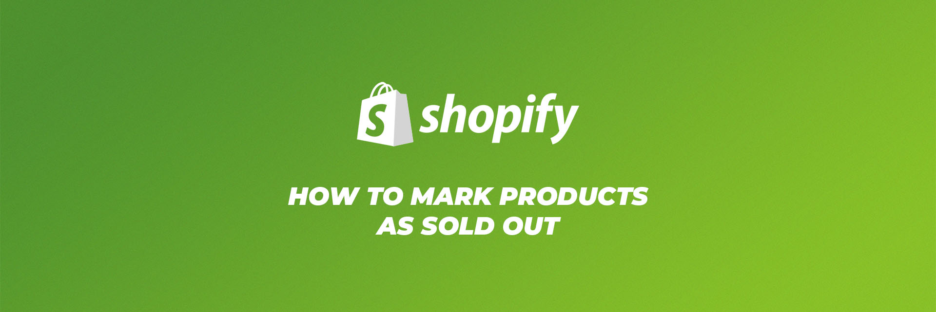 sold out