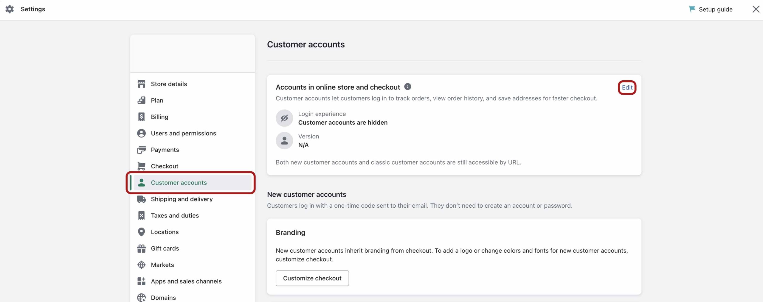 customer login